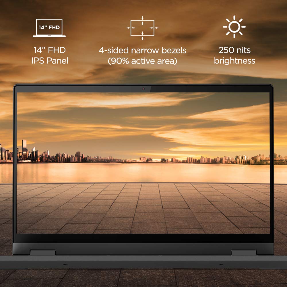 Lenovo IdeaPad Flex 5 11th Gen Intel Core i3 14-inch FHD IPS 2-in-1 Touchscreen Laptop 
