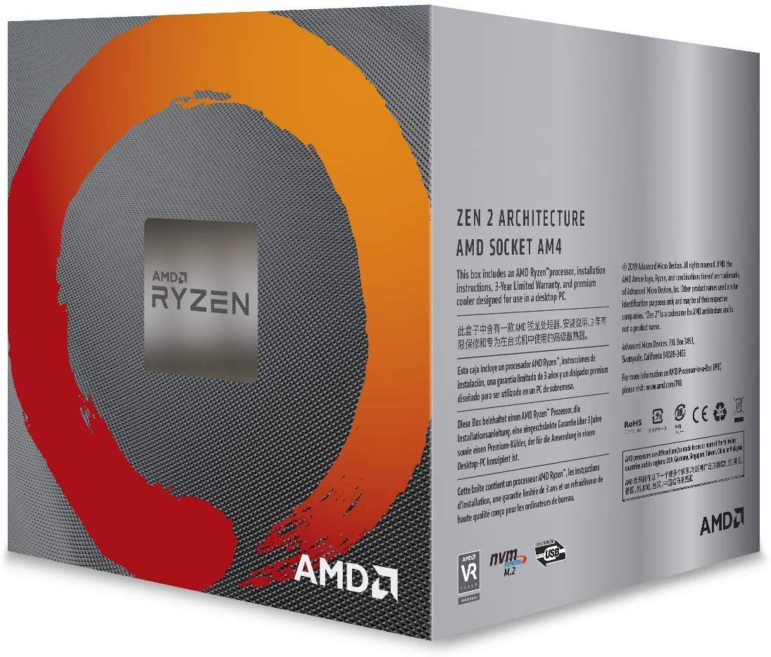 AMD Ryzen 5 3600X Desktop Processor 6 cores up to 4.4GHz 35MB Cache AM4 Socket