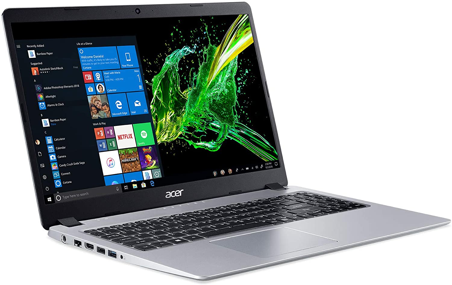 Acer Aspire 5 Slim Laptop, 15.6 inches Full HD IPS Display